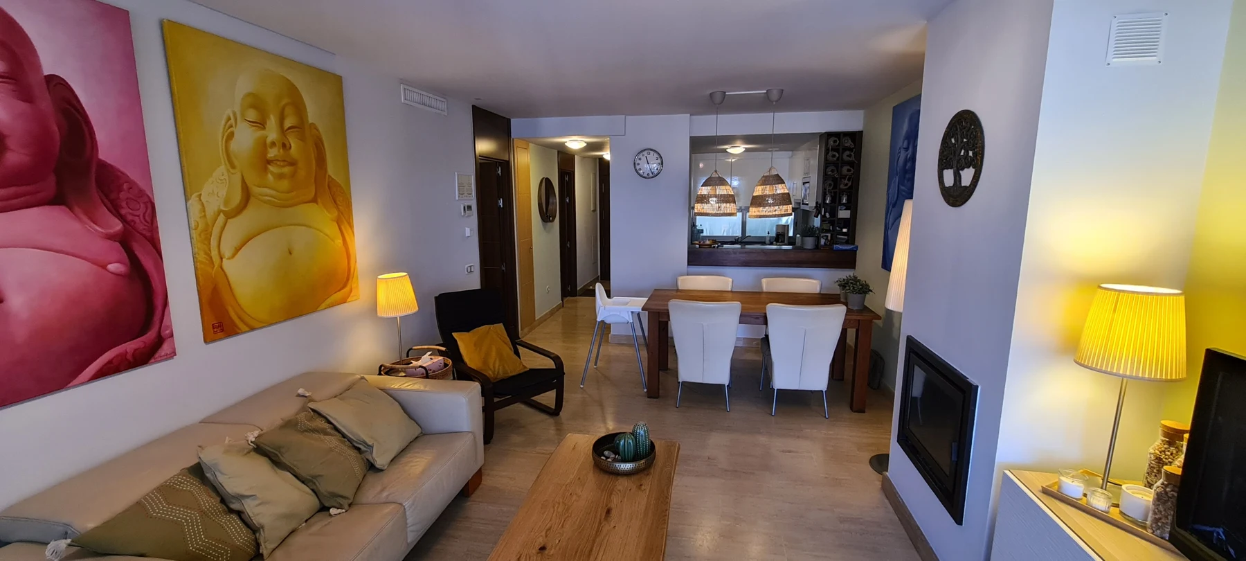 Het echte appartement · bestaande SenseSol-foto’s